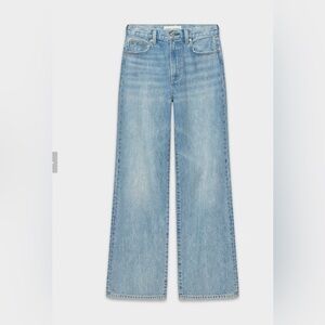 Denim Forum The Farrah Hi-rise Wide Jean
